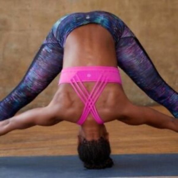 Athleta Leggings Size‎ Small Interstellar High-Rise Mesh Chaturanga Tight 7/8 - Picture 11 of 11